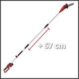 Einhell power X-Change Akumulatorska teleskopska pila GC-LC 18/20 Li T-Solo (18 V, Bez akumulatora) + BAUHAUS jamstvo 5 godina na uređaje na električni ili motorni pogon | shoptok.hr