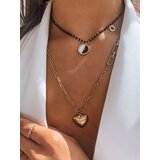 DStreet Naszyjnik SAHARUN czarny | shoptok.hr