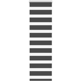 vidaXL Zavjesa zebra crna 45x150 cm širina tkanine 40,9 cm poliester Cijene