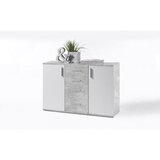 XORA komoda, siva, bela | Shoptok.si