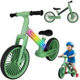 Trike Fix Glow dječji balans bicikl s LED rasvjetom, zeleni | shoptok.hr