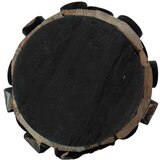 vidaXL Božično drevo z stojalom Rjava 60 cm Trdna tikovina | Shoptok.si