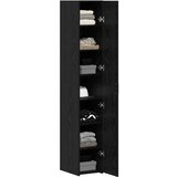  Highboard 2 pcs Crni hrast 30 x 42,5 x 185 cm | shoptok.hr