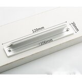 INF Vratni ročaj iz aluminijeve zlitine, namestitev brez vrtanja Silver L, (21956713) | Shoptok.si