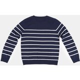 Sinsay Prugasti džemper s ukrasnim gumbima na ramenima | shoptok.hr