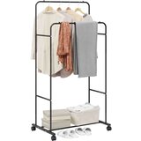  Stalak za odjeću Jednobojno Crna | shoptok.hr