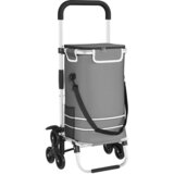 Kolica za kupovinu Siva 47 x 39 x 100,5 cm Oxford tkanina | shoptok.hr