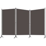 Furnova Paravan 3-delni antraciten 260x180 cm, (21929788) | Shoptok.si