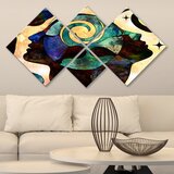 Wallity slika 4MDF1005982012, 60x115 cm, 4 dela | ePonuda.com