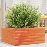 Maison Chic Vrtno cvetlično korito - Cvetlični Lonec voščeno rjavo 50x50x23 cm trdna borovina, (21789570) | Shoptok.si