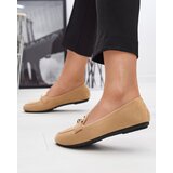 Resti Eco-suede beige moccasins Brussi - Footwear | Shoptok.si