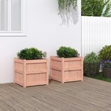 vidaXL Vrtne sadilice 2 kom od masivne duglazije | shoptok.hr
