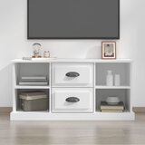 TV ormarić bijeli 99,5 x 35,5 x 48 cm od konstruiranog drva | shoptok.hr