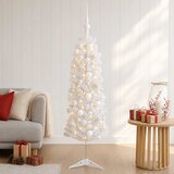  Umjetno vitko božićno drvce 300 LED lampica Topla bijela | shoptok.hr