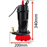 VODENA pumpa za prljavu čistu kišnicu 8000 l/h kanalizacijska voda 1" potopna RTPDW0072 | shoptok.hr