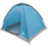 vidaXL Kamping šator 2-osobni Plava 185T Poliester s PU premazom - Plava Za 2 osobe | shoptok.hr