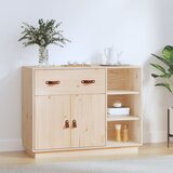 vidaXL komoda 98,5 x 40 x 75 cm od masivne borovine Cijene