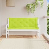 vidaXL Jastuci za vrtnu klupu 2 kom Jarko zelena tkanine Oxford | shoptok.hr