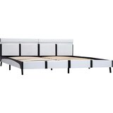  Okvir za krevet od umjetne kože LED bijeli 180 x 200 cm | shoptok.hr