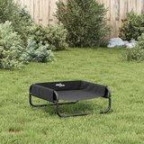 vidaXL Dvignjena pasja postelja antracit oxford tkanina in jeklo | Shoptok.si