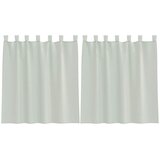 vidaXL Voile zavese z zankami 2 kosa svetlo sive 140x140 cm, (5000298546) | Shoptok.si