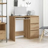 vidaXL Radni stol boja hrasta artisan 90x45x76 cm konstruirano drvo | shoptok.hr