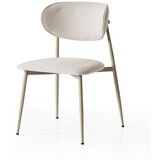 Art Invest Trpezarijska stolica Laila Bež / Kapućino metalne noge 480x520x850mm ( 775-468 ) Cene