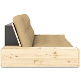 Karup Design Gorčično rumena raztegljiva sedežna garnitura 244 cm Base – | Shoptok.si