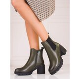 SHELOVET Women's daggers on the post green Cene
