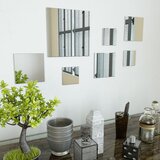  7-dijelni set četvrtastih zidnih ogledala od stakla | Shoptok.si