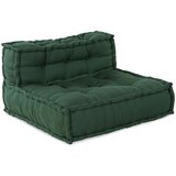  Modularni poufi 4 kosi, zelena tkanina, (22045883) | Shoptok.si