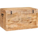 vidaXL Kutija za spremanje Smeđa 70 x 35 x 40 cm masivno drvo manga | shoptok.hr
