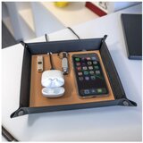 4SMARTS polnilna organizacijska postaja Pocket za telefone 15W - siva | Shoptok.si