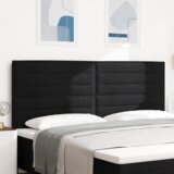  LED uzglavlje crno 100 cm tkanina | shoptok.hr