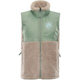 Alpine pro Dětská vesta supratherm ASONO aspen green | Shoptok.si