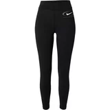 Nike Sportswear Tajice 'Swoosh' crna / bijela
