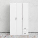 MID.YOU Omara Za Oblačila Space, Bela | Shoptok.si