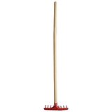Strend Pro Dječje grablje Herrison s 9 zubaca i drvenom ručkom - 90 cm | shoptok.hr