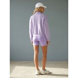 Sinsay Pamučna half-zip dukserica s vezenim natpisom | shoptok.hr