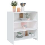 vidaXL Komoda bela 70x40,5x75 cm iverna plošča | Shoptok.si