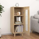  Komoda boja hrasta sonome 34,5x34x90 cm od konstruiranog drva | shoptok.hr