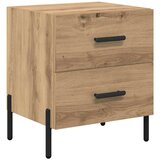 vidaXL Nočna omarica artisan hrast 40 x 35 x 47.5 cm Konstruiran les, (5000069722) Cene