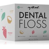 My White Secret Dental Floss zobna nitka Coconut, Mint, Strawberry 3 kos | Shoptok.si