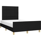  Okvir kreveta bez madraca crni 120 x 200 cm od tkanine | shoptok.hr