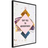  Poster - Time for Adventure! 20x30 | shoptok.hr
