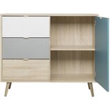 MID.YOU KOMODA, siva, bela, barve hrasta, barve petroleja | Shoptok.si