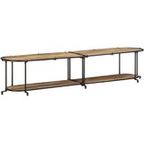 TV ormarić 200x42x40 cm od masivnog grubog drva manga | shoptok.hr