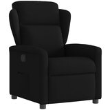 Maison Chic Naslanjač - Relax naslanjač iz črnega blaga, (22062131) | Shoptok.si