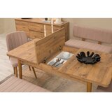Hanah home vina bench 04 0900 atlantic pine stone (produžni trpezarijski sto, stolice i konzola (6 komada) | ePonuda.com