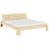 Karup Design Bračni krevet od masivnog bora s podnicom 180x200 cm u prirodnoj boji Layers – | shoptok.hr
